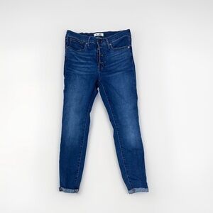 Madewell Midrise 9” Skinny Jeans size 28